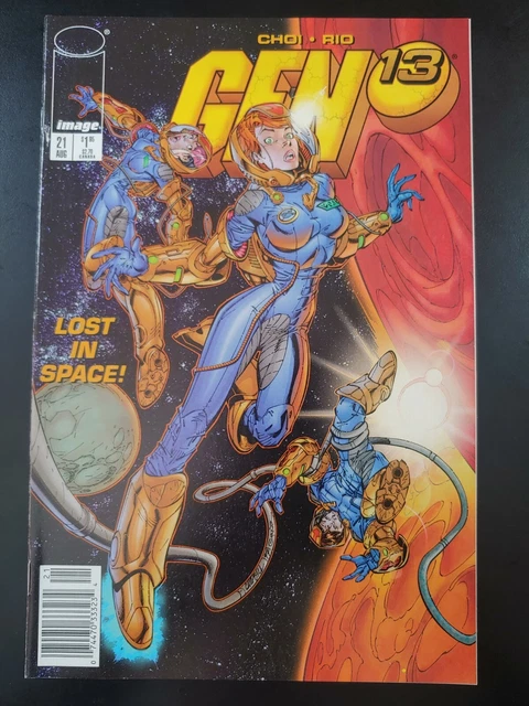 ⭐️ GEN 13 #21 (newsstand)(1997 IMAGE Comics) FN Book