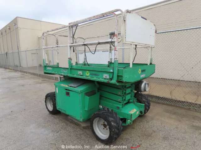 2014 JLG 260MRT 26' 4WD Rough Terrain Scissor Lift Man Platform -