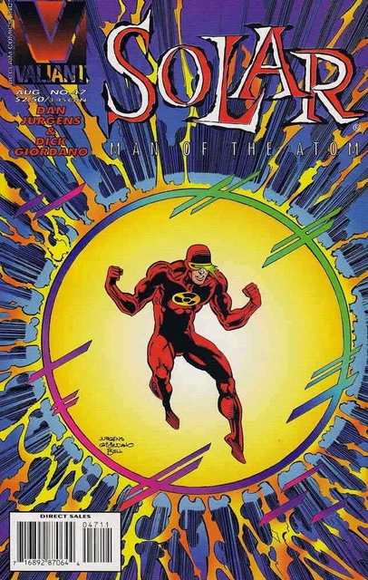 Solar, Man of the Atom #47 VF/NM; Valiant | Dan Jurgens - we combine shipping
