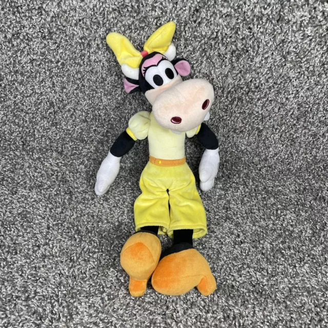 DISNEY MICKEY MOUSE Clubhouse Clarabelle Cow Plush Rare 15” $89.99 ...