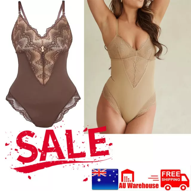 SEXY LACE BODYSUIT For Women With Tummy Control And Lift $0.99 - PicClick AU