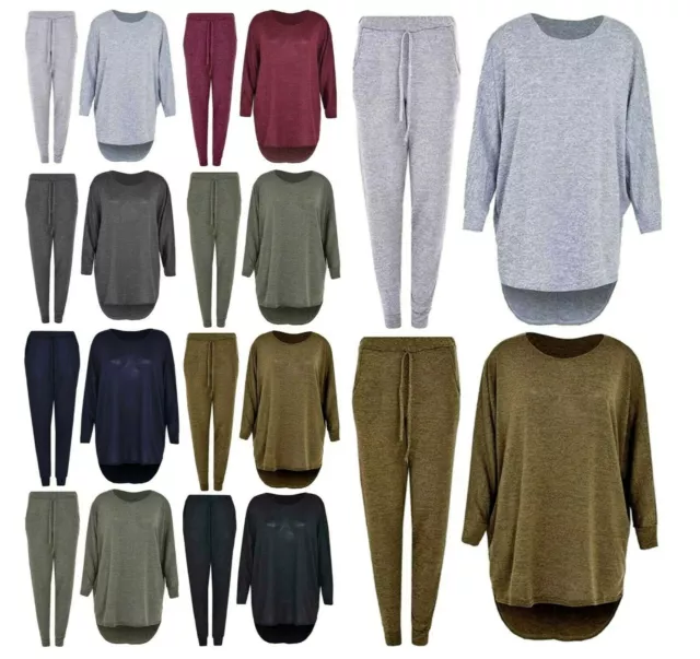 Ragazze 2 Pezzi Alto Basso Abbigliamento Comodo Abito Marna Melange Tuta Set