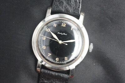 Anni 1960 Mathey Tissot grandi Doctor's 17 gioiello automatico Uomo orologio vintage