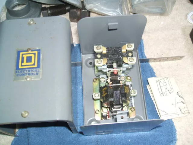 Square D Class 9050 Type A Series C Agastat 208-220 Ac Pneumatic Timing Relay Ag