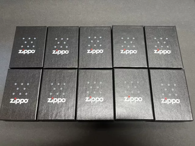 Lot Of 10 Set  Zippo Lighter Empty Box With Warranty, Box Only