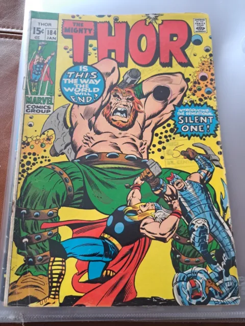 The Mighty Thor #184   MARVEL ( Vol 1 1971)