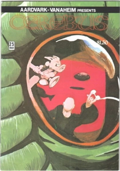 Cerebus The Aardvark #25 Comic Book 1981 Near Mint- 1St Printing Dave Sim