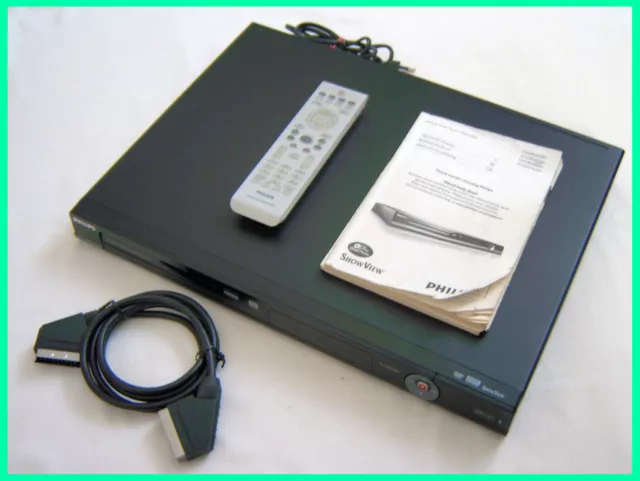 PHILIPS DVDR3452H   DVD/HDD-RECORDER   *160 GB=270 STD*  DivX/Xvid  TIMESHIFT*DV