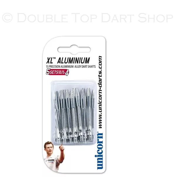 Unicorn 5 Sets XL Aluminium / Ali Dart Stems / Shafts