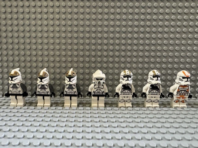 LEGO STAR WARS Clone Trooper Minifigure Lot £1.75 - PicClick UK