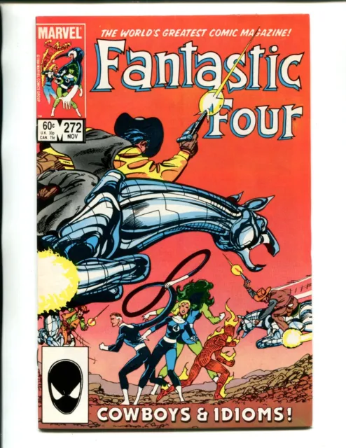 Fantastic Four 272 & 273 F/Vf & Vf/Nm V1! 1St Nathaniel Richards & Cover! Cgc!!!