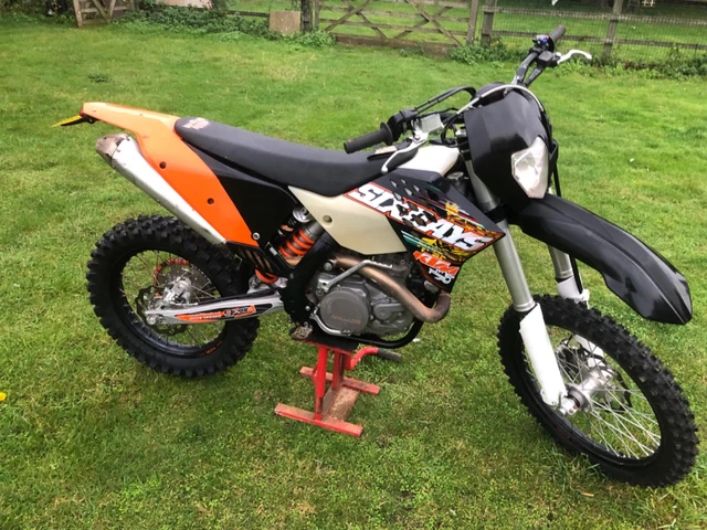 Ktm exc 450 clearance six days 2009