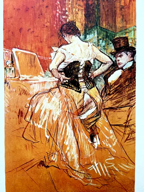 Henri De Toulouse-Lautrec Litografía ( Egon Schiele ^ Edvard Munch ]