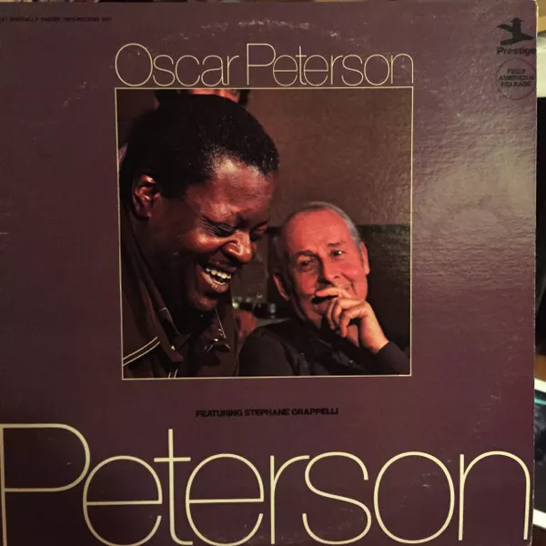 Oscar Peterson - Peterson/Grappelli / VG+ / 2xLP, Comp, gat