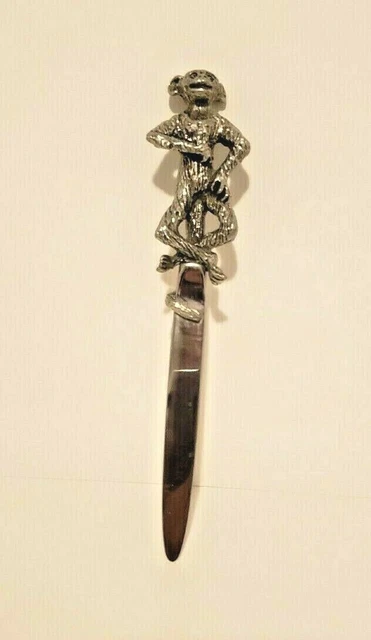 Monkey Letter  Opener Frankli Wild NWOT   3143