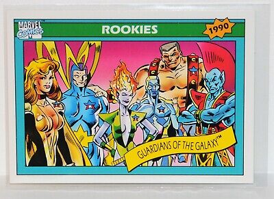 1990 Impel Marvel Universe Series 1 ROOKIES - GUARDIANS of the GALAXY #84