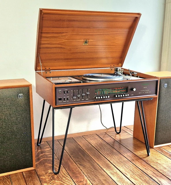 STUNNING DYNATRON HFC60 Vintage Teak Radiogram Record Player on