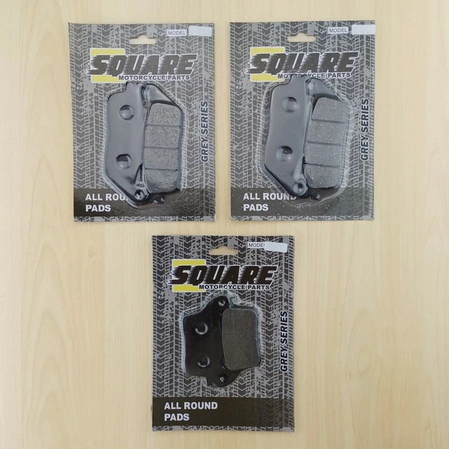 thumbnail image 2 of Caltric Front & Rear Brake Pad Set For Honda CB600F Hornet S 600 1998-2006 - Semi-Metallic 2 of 4