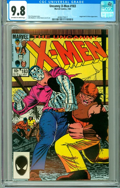 UNCANNY X-MEN 183 CGC 9.8 JUGGERNAUT SELENE NewCGCCase Copper MARVEL COMICS 1984