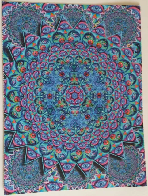 Blotter Art:"Kaleidoskop-monster-Age"~psychedelic-goa acid Artwork/Perf-500 Hits
