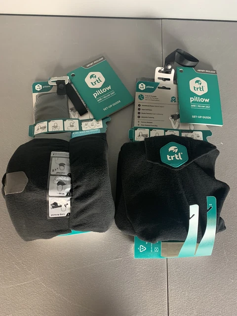 2 New Trtl Super Soft Travel Neck Support Pillow Lot