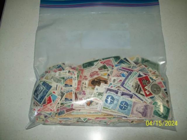 Large Lot of Mint Never Hinged United States Stamps 1-9 Cent $120 + Face Value