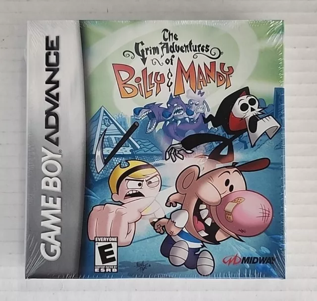 Grim Adventures of Billy & Mandy (Nintendo Game Boy Advance, 2006) New, Sealed