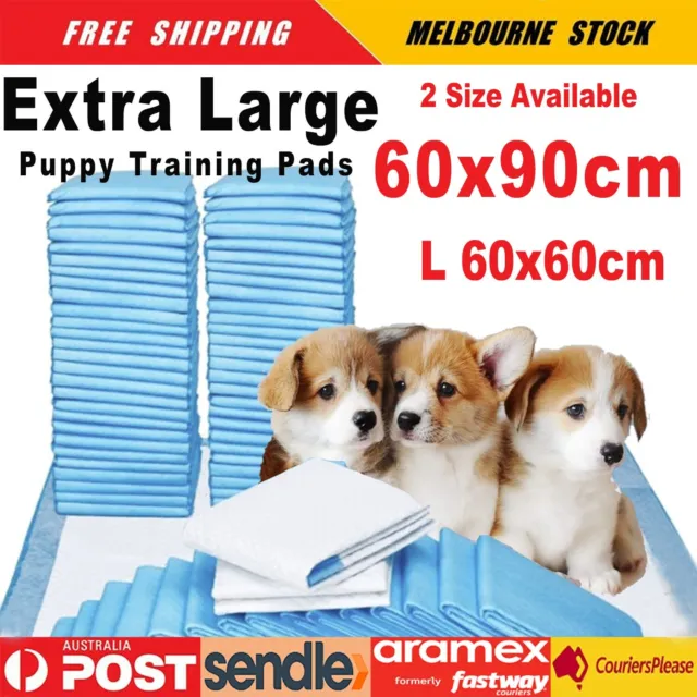 60x90cm Large Puppy Dog Training Pads Pet Toilet Pee Pads Mat Indoor Absorbent
