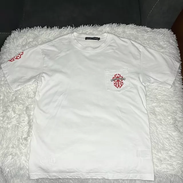 Chrome Hearts Red Dagger T- Shirt