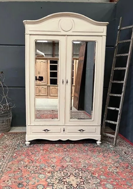 French Armoire / Antique French Armoire / Two Door French Wardrobe
