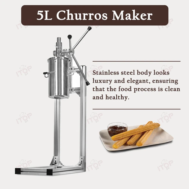 15L Commercial Electric Spanish Donuts Churrera Churros Maker Machine Vertical e