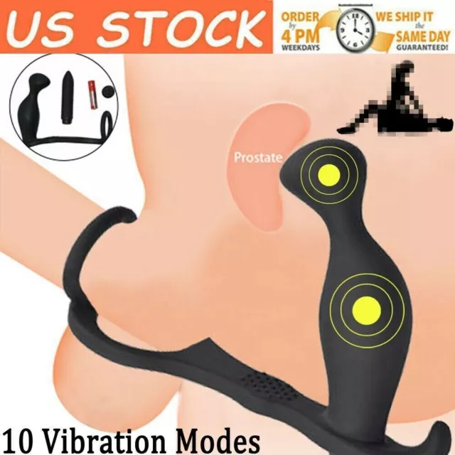 Male-Massager-Prostate-Plug Anal-Butt Ring Penis-Cock Sexy Toys For Men Women