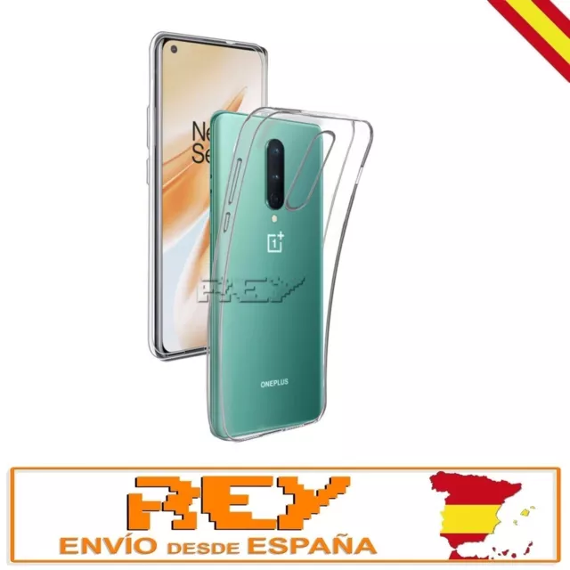 Funda Silicona para ONEPLUS 8 Carcasa  Protector Transparente TPU Premium s345