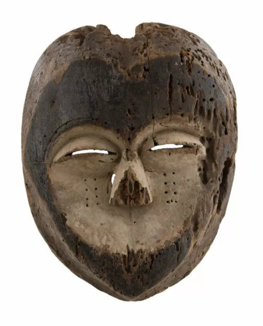 Antique Mask Lega Pangi Kivu Congo DRC Tribale Art Primitive African Rare 17080