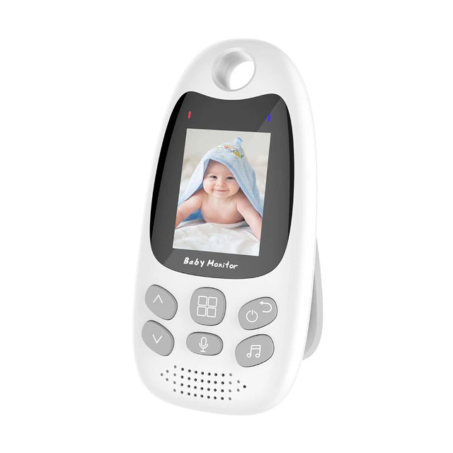 LED Babyphone mit Kamera Display Nachtsicht Babymonitor Temperaturüberwachung DE 10