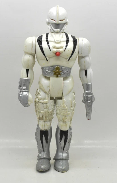 FIGURINE COMBAT FORCE Rangers White Ranger Power Rangers Bootleg 7 ...