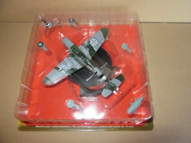 104H Altaya Avion de Combat WWII Messerschmitt BF 109 G-10 1:72