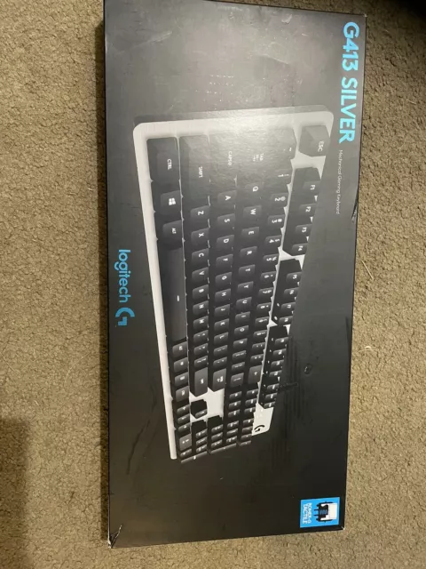 Logitech G413 Silver Gaming Keyboard