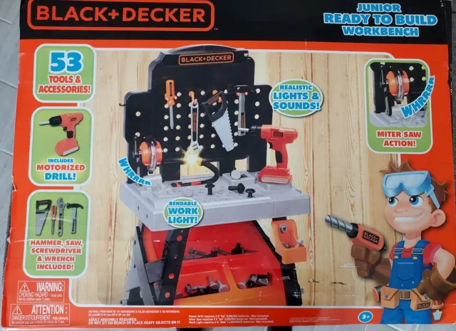 BLACK+DECKER Junior Ready to Build Workbench
