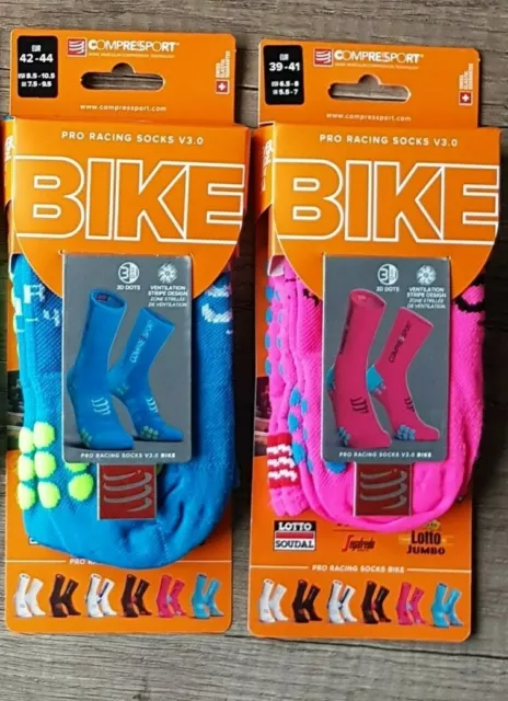 Compressport Pro Racing Sock V3.0 Bike/High Socken