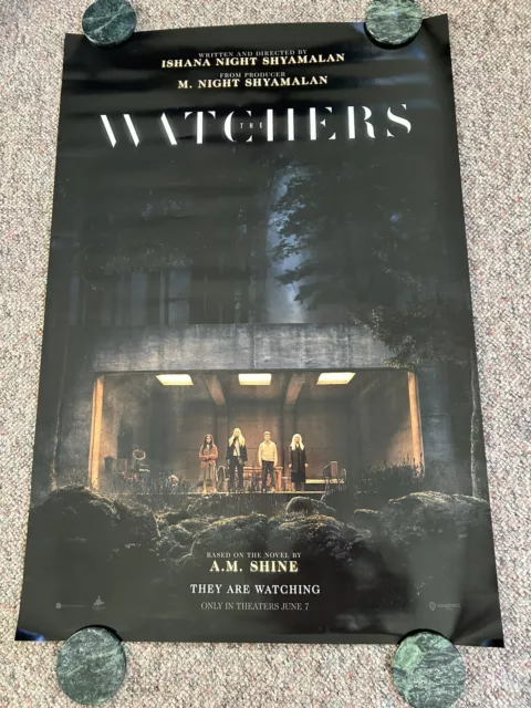 The Watchers (2024) Original Authentic Movie Poster 27x40, See Photos!!