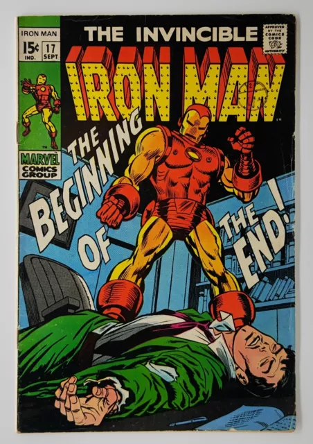 Iron Man #17 VG/FN 1st Madame Masque 1969