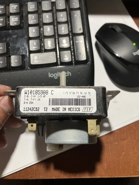 Whirlpool Kenmore Dryer Control Timer W10185988