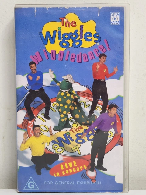 2 X The Wiggles VHS - Wiggledance! And Wiggly Party - ABC 2