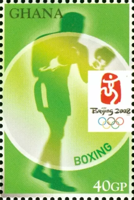 Ghana #SG3732 MNH 2008 Olympic Games Beijing Boxing [2655a Mi4038]