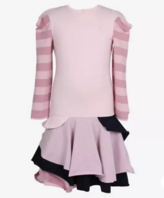 Girl's JESSIE & JAMES Summer Pink 'Snail' Dress, Age 8 Years, BNWT! Was £76.00!