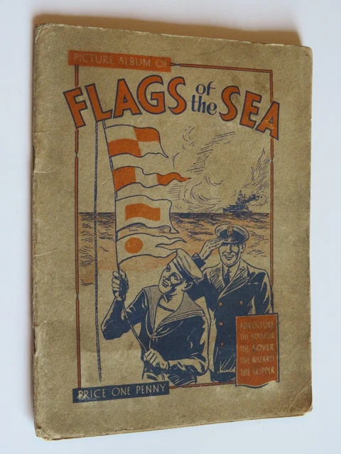 D.c.thomson, Flags Of The Sea (Part Set In Album)   1937,