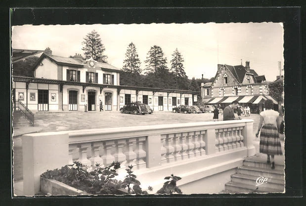 CPA Bagnoles-de-L'Orne, La Gare
