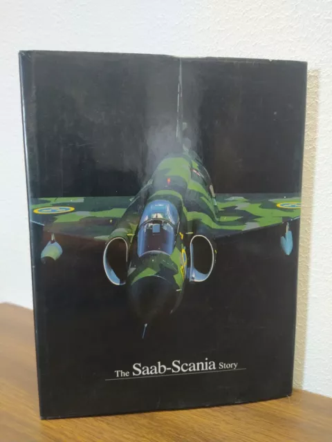 The Saab-Scania story. 1987 by Olson, jet airplane  Björn 9178860245 book