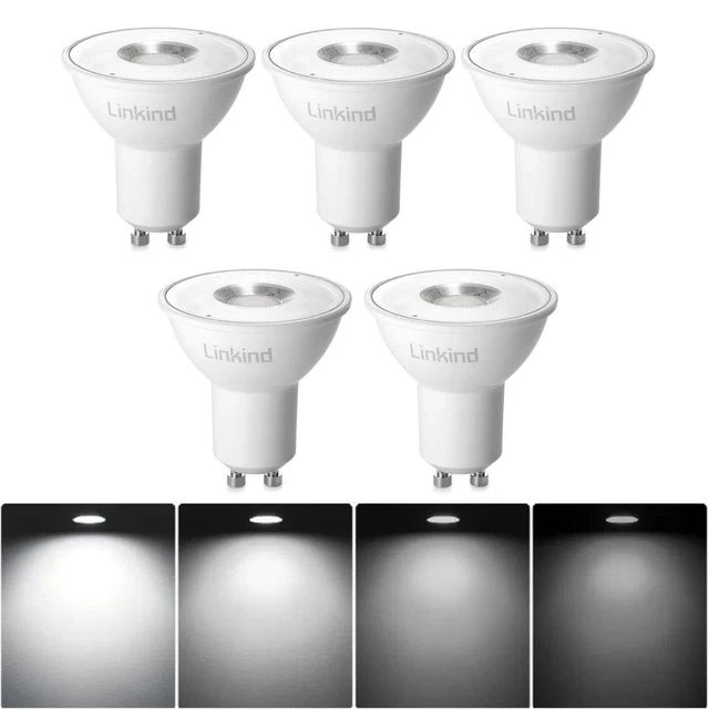 SLV GU10 Leuchtmittel – 75W, 24° Abstrahlwinkel, 4000K Neutralweiß, 230V, 1500h Lebensdauer